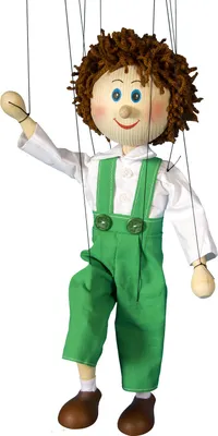 Produktbild von Mašek Marionette Hänsel, 35 cm
