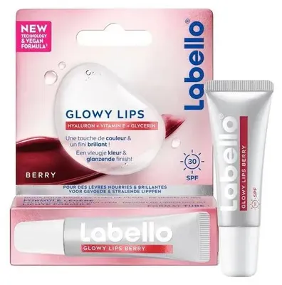 Produktbild von Labello Glowy Lips Berry LSF 30 (10 ml)