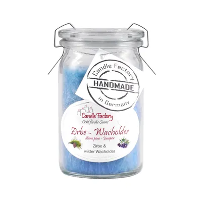 Produktbild von Candle Factory Baby Jumbo Zirbe-Wacholder Duftkerze Dekokerze 308106