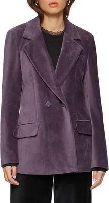 Produktbild von QS Damen Blazer 28809-34, 28809-36, 28809-38, 28809-40 QSS-2153343 lilac/pink 34