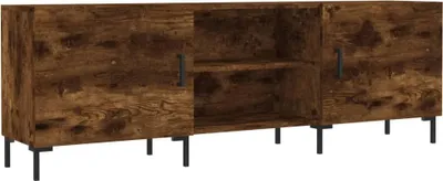 Obrázok produktu pre vidaXL TV skrinka údený dub 150x30x50 cm odvodený výrobok z dreva