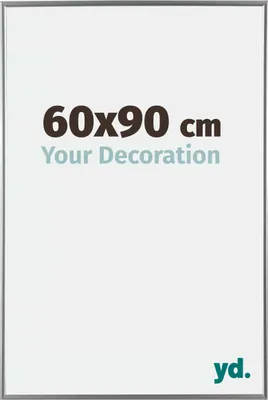 A product image with text overlay indicating size and a slogan, and a brand logo.