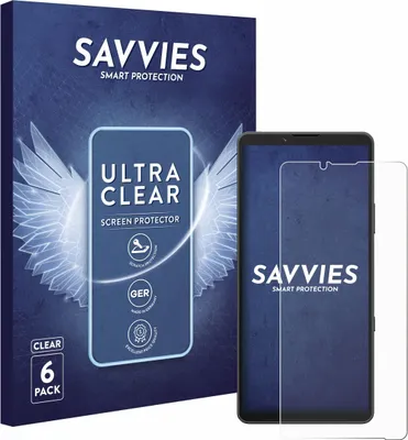 Produktbild von 6x Für Sony Xperia 10 VII Schutzfolie Savvies Displayschutz Display Schutz Folie Klar Transparent