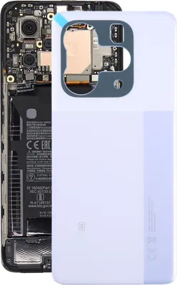 Produktbild von Für Xiaomi Redmi Note 14 5G Akkudeckel Backcover Ersatzteil Reparatur Lila