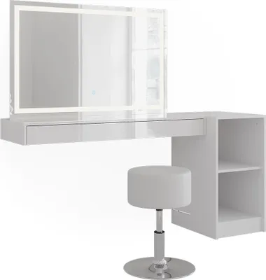 Produktbild von Schminktisch Vicco Sherry Weiß 120 cm 4 Teile, Model 59570