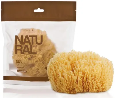Zdjęcie produktu dla SUAVIPIEL NATURAL, Gąbka do kąpieli, Żółty, 1 szt.