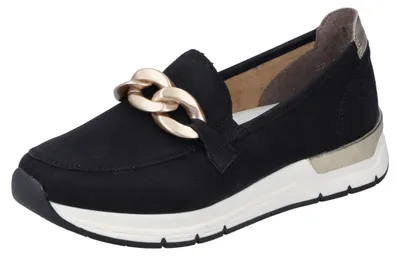 Produktbild von Rieker Damen Slipper 58944-00, schwarz, Gr. 37
