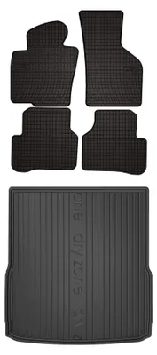 Immagine prodotto di Tappetini gomma + baule DryZone per Volkswagen Passat B7 2010-2014 5 pezzi