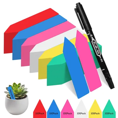 Imagen del producto de Juego de 600 etiquetas resistentes a la intemperie para plantas, ideales para jardines y plantas en macetas