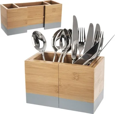Produktbild von Klappbarer Besteckständer aus Holz