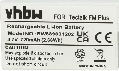Produktbild von vhbw Akku Ersatz für Albrecht BLN-3746 für Funkgeräte mit UKW-Radio (720 mAh, 3,7 V, Li-Ion)