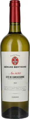 Produktbild von Gérard Bertrand An 1130 Cité de Carcassonne Chardonnay IGP 2023 12,5% Vol. 0,75l