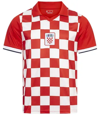 Produktbild von JELEX Herren Kroatien Trikot Retro History red/white M