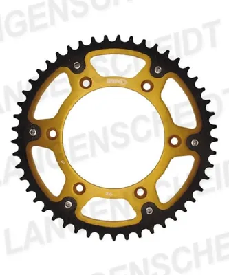 Produktbild von Stealth-Kettenrad Supersprox 520 - 44Z (gold) RST-990:44-GLD|ID 125,0 LK 150,0 6-Loch