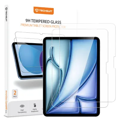 Obrázek produktu pro Techsuit – ArmorGlass CrystalHD (2 ks) ochranné sklo na tablet pro iPad Air 11 (2024) / iPad Air 11 (2025) – čiré