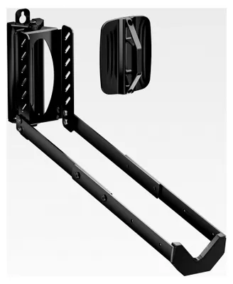 Produktbild von Fahrrad Wandhalterung 11,8 x 30,7-34 x 43,8-62,5 cm bis 35 kg, universelle, faltbare Fahrradaufhängung mit Schwenkarm