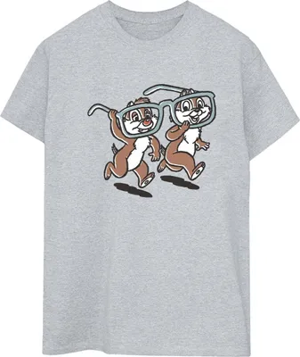 Produktbild von Disney - "Chip 'n Dale" T-Shirt für Damen BI18719 (S) (Grau)