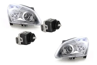 Immagine prodotto di Johns, Fari adatti per Nissan Qashqai J10 07-10 H7 sinistra destra con servomotore 26060JD900 26060JD95A 26060JD90A 26060JD90B 26056BN702 26056AU