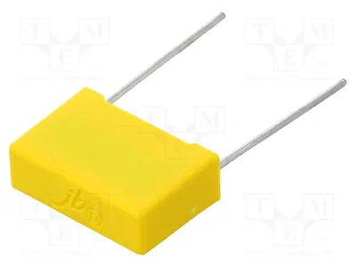 Obrázek produktu pro 2x Kondenzátor: X2, 1uF, 10%, 22mm, 26,5x19x10mm, JFZ0A9105K220000B, kondenzátory X2/Y2