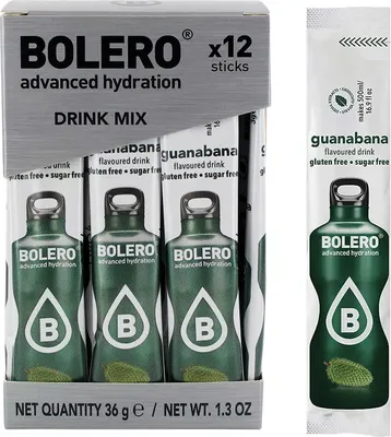 Produktbild von Bolero Sticks (12x3g) Guanabana - Intra- & Post-Workout - Intra-Workout