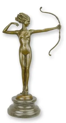 Productafbeelding van Bronzen Beeld Van Diana De Jageres