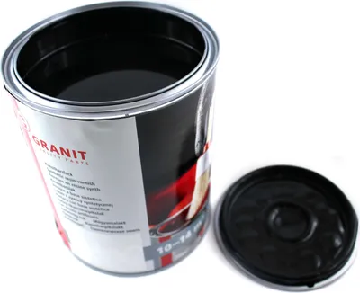 Produktbild von Lack Tiefschwarz RAL 9005 NOPOLUX WILCKENS GRANIT 1 l Dose