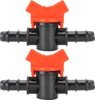 Immagine prodotto di 2pcs serbatoio di pesce regolatore di flusso d'acqua -valvola -controller -connessione tubo 10mm