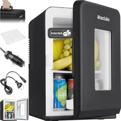 Produktbild von tectake® Tragbarer Mini-Kühlschrank 2 in 1 Kühl- und Heizfunktion 27 x 31 x 41 cm
