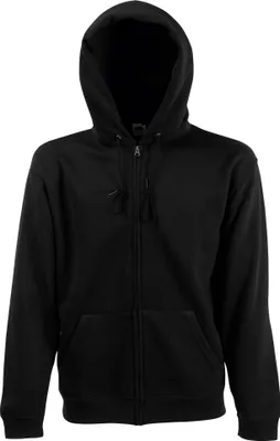 Produktbild von Fruit Of The Loom Herren Kapuzenjacke BC1369 (3XL) (Schwarz)