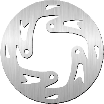 Image de NG Disque de frein avant gauche 4 trous 6,25 mm pour OSSA