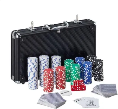 Immagine prodotto di Borsa da poker con 300 fiches