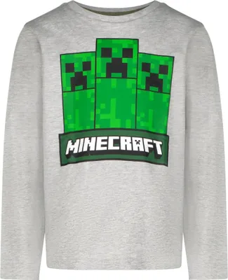 Obrázek produktu pro Minecraft Creepers Trio s dlouhým rukávem, top velikost 116