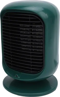 Zdjęcie produktu dla Grzejnik biurkowy 600W Energooszczędny grzejnik biurkowy do użytku wewnątrz pomieszczeń Szybkie ogrzewanie Elektryczny grzejnik biurkowy do domu Sypialnia Biuro Biurko Ciemnozielony Wtyczka UE 220V