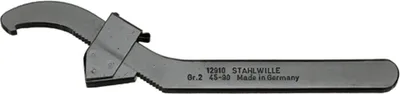 Zdjęcie produktu dla STAHLWILLE 12910 1, Klucz hakowy, Czarny, 20,42 mm, 90 g, 1 szt.