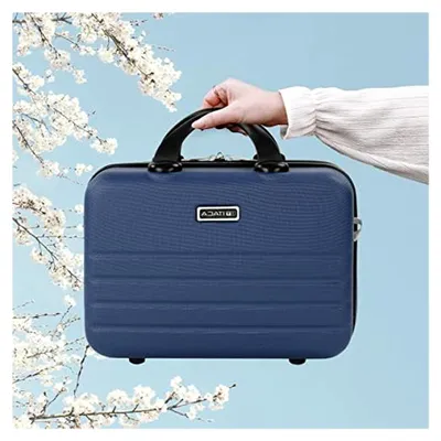 Produktbild von Großer Kosmetikkoffer mit Hartschale, Beautycase für Damen, Trolley und Handgepäck