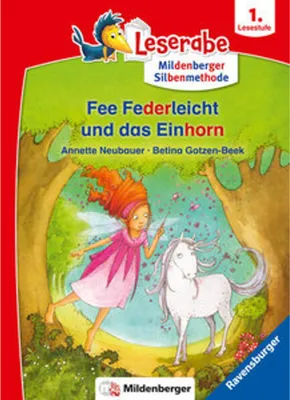 Image de Fee Federleicht und das Einhorn - Leserabe ab 1. Klasse - Erstlesebuch für Kinder ab 6 Jahren (mit Mildenberger Silbenmethode)