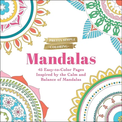 Produktbild von Pretty Simple Coloring: Mandalas
