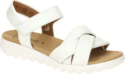 Immagine prodotto di Gabor 64.812 sandali da donna - sandali con cinturino bianco elegante NUOVO