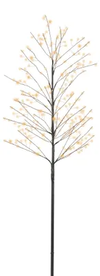 LED-Deko-Ast, schwarz/warmweiß, 120 cm, 230 Lichter