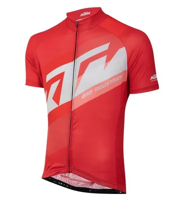 Produktbild von KTM Trikot Renntrikot kurzarm Factory Line red/silver/grau Gr. L 2022