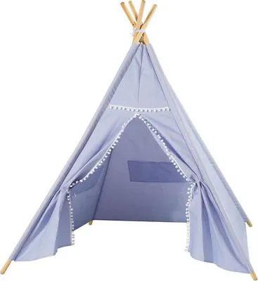 Immagine prodotto di Tenda Tipi blu con luci, 128 cm