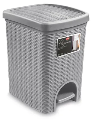 Produktbild von Abfalleimer 20 l, 31 x 27,5 x 39 cm, grau