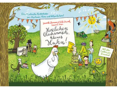 Obrázok produktu pre Herzlichen Glückwunsch, kleines Huhn! Die 24 schönsten Kinderlieder zum Anschauen, Hören und Mitzwitschern!
