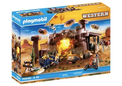 Produktbild von PLAYMOBIL 70948, Goldmine Wilder Westen
