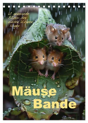 Produktbild von Mäusebande (Tischkalender 2027 DIN A5 hoch), CALVENDO Monatskalender