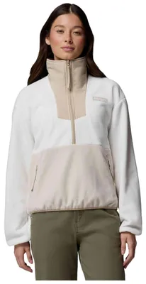 Zdjęcie produktu dla Bluza Columbia Forro polar Columbia Sequoia Grove Half Zip Fleece blanco beige mujer dla Damskie