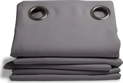 Produktbild von MOONDREAM ThermActiv® Thermovorhang 2in1 | Isolierung Kälte+Hitze | Verdunkelung | Patentierte Technologie | Ösen | Grau MC09 | 140B x 260H cm