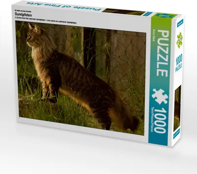 Produktbild von Calvendo Ein Motiv aus dem Kalender Samtpfoten 1000 Teile Puzzle quer 640x480mm, Klatt Arno; 7292484