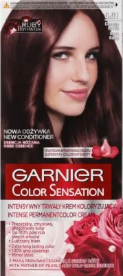 Produktbild von Garnier Color Sensation Haarfarbe 5.51 Dunkles Rubinrot - 1 Packung