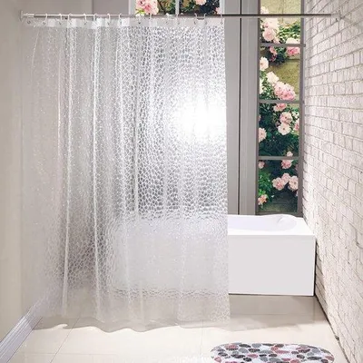 Produktbild von EVA-Duschkabine 120 x 180 cm, Waschbar, anti-schimmelig